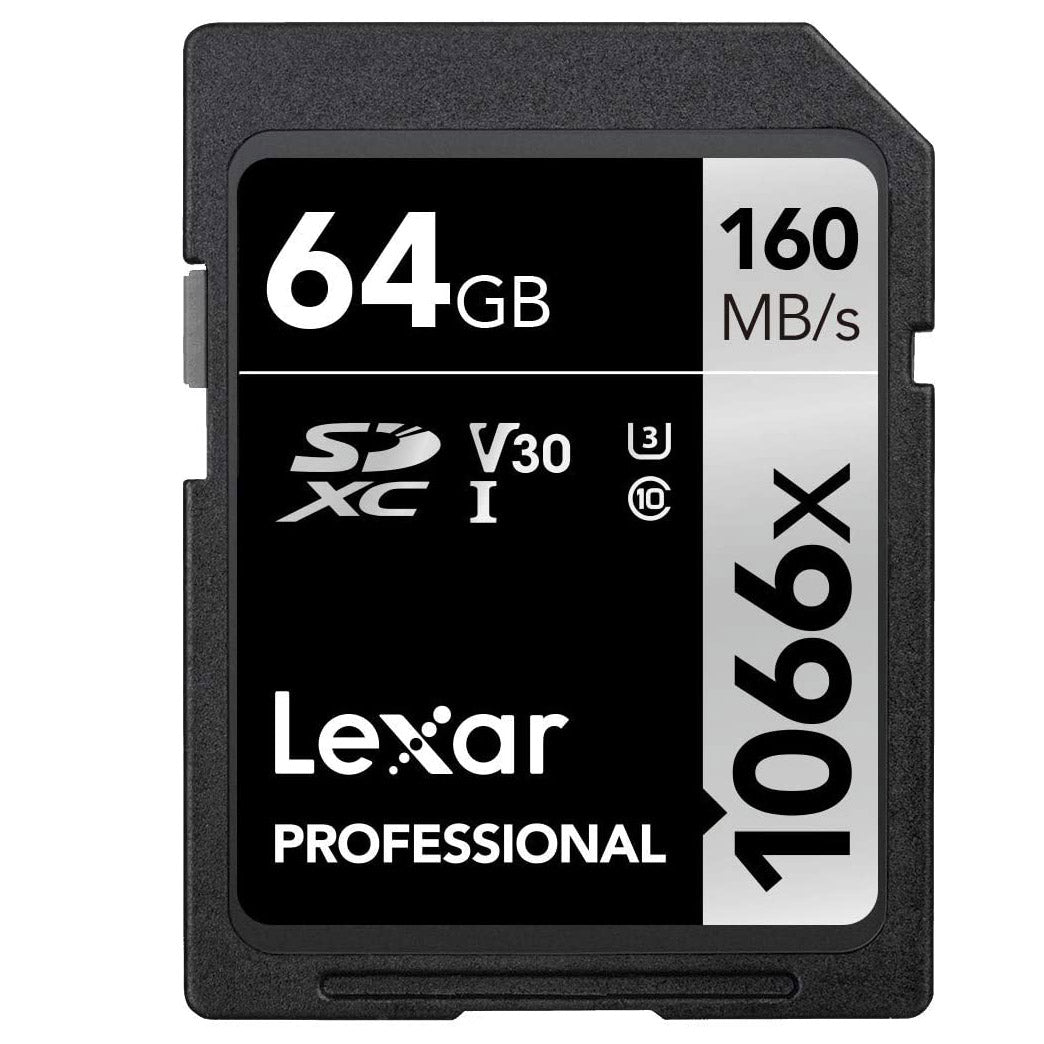 Lexar Professional SD 160mb/s 1066X UHS-I U3 V30