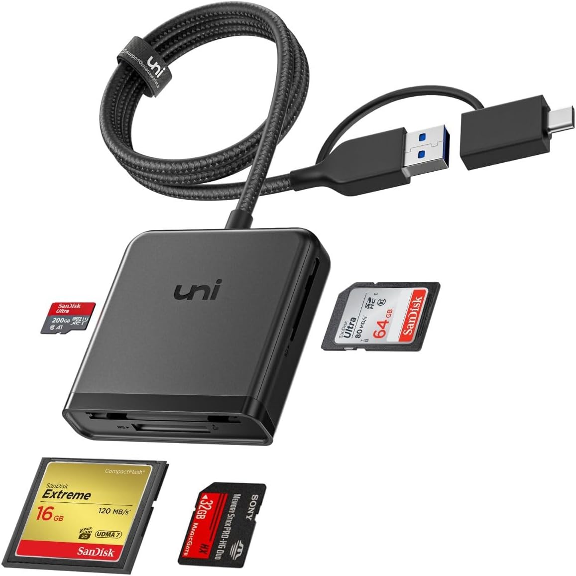 Картридер 4-в-1  UNI