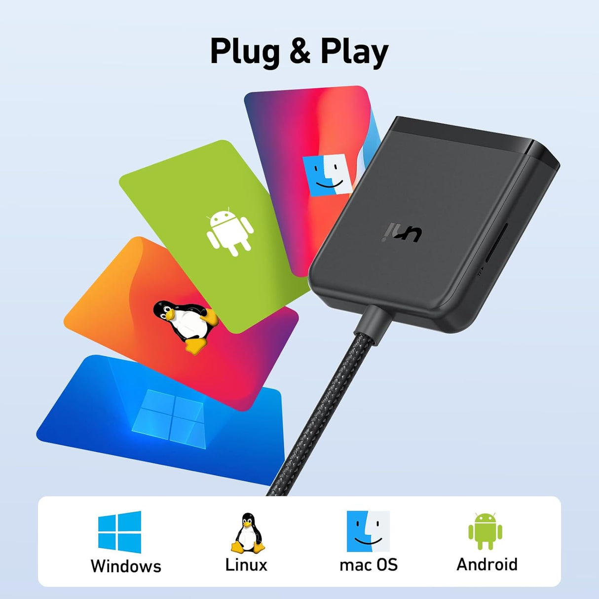 Картридер 4-в-1  UNI