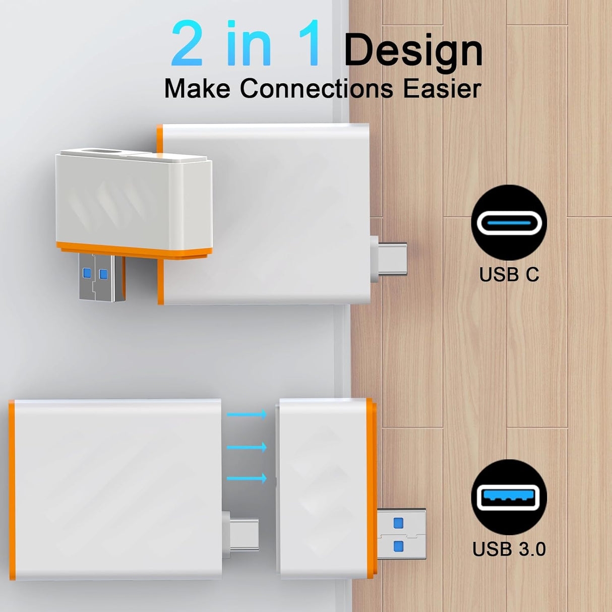Картридер 6-в-1 + USB-концентратор