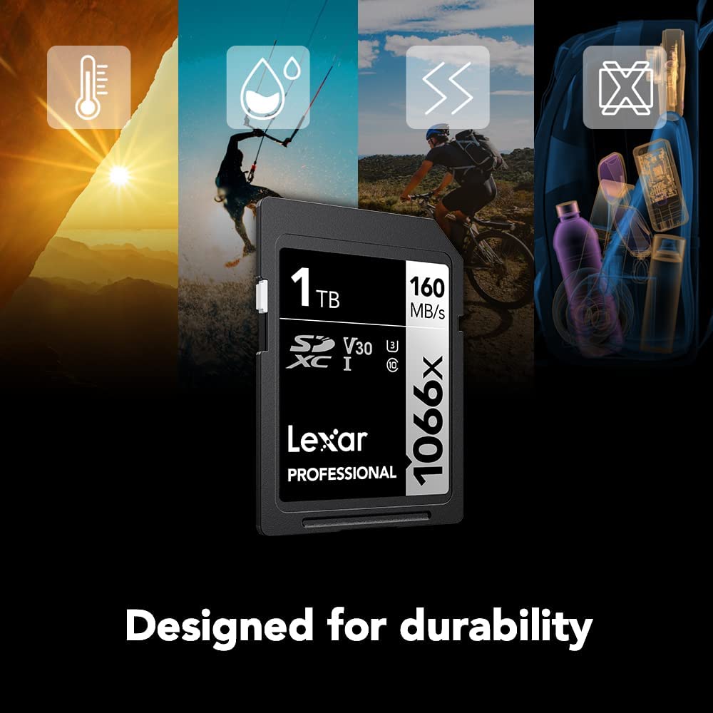 Lexar Professional SD 160mb/s 1066X UHS-I U3 V30