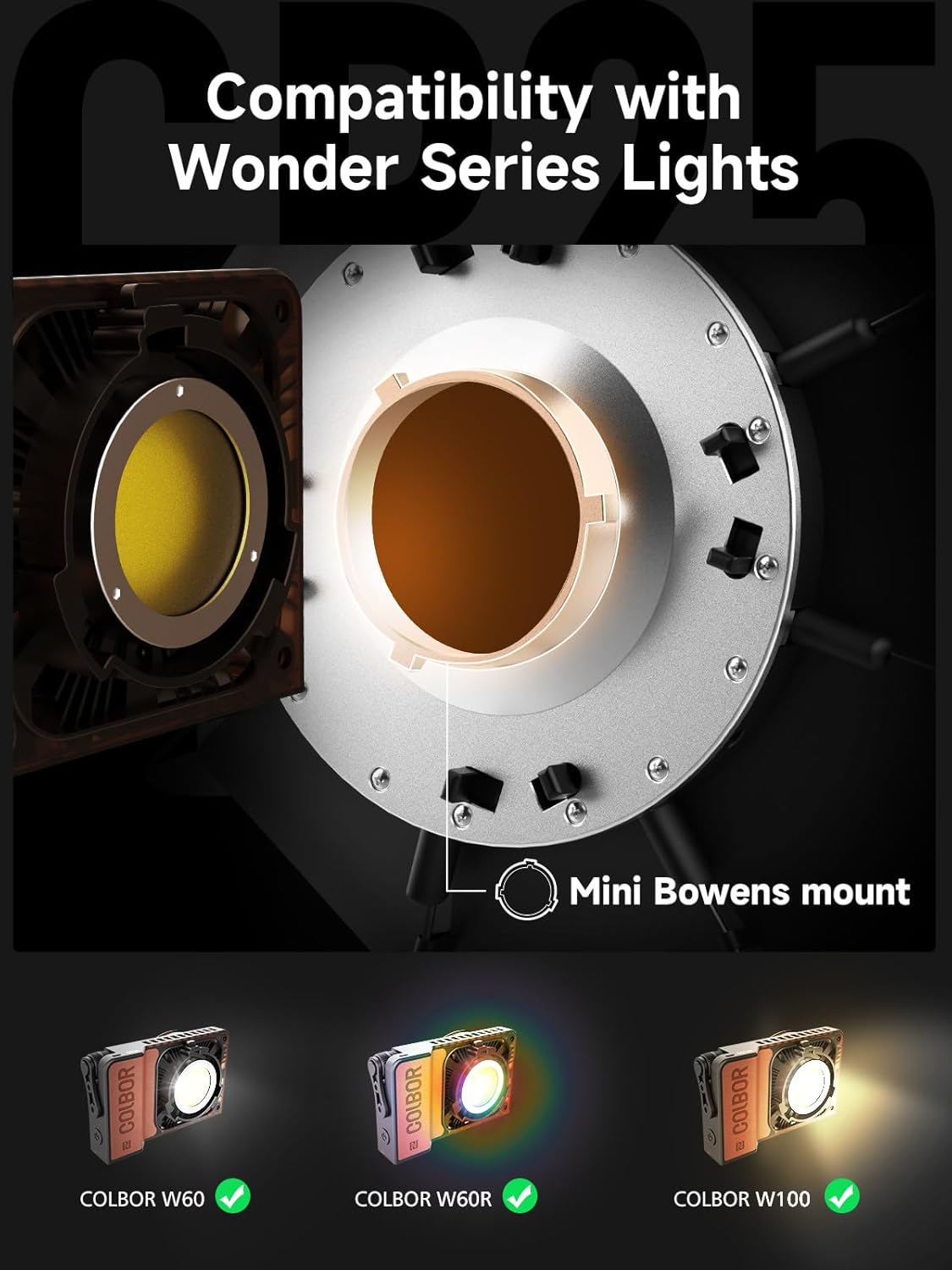 Parabolik Softboks Colbor CP25