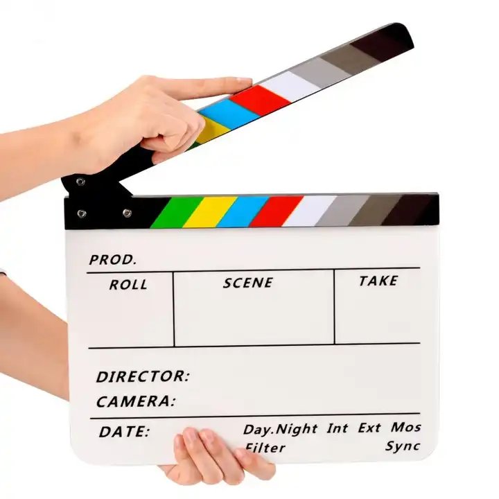 Хлопушка для кинопроизводства (белая)