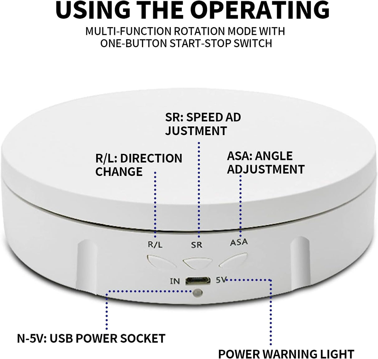Motorlu fırlanan stend - 15sm
