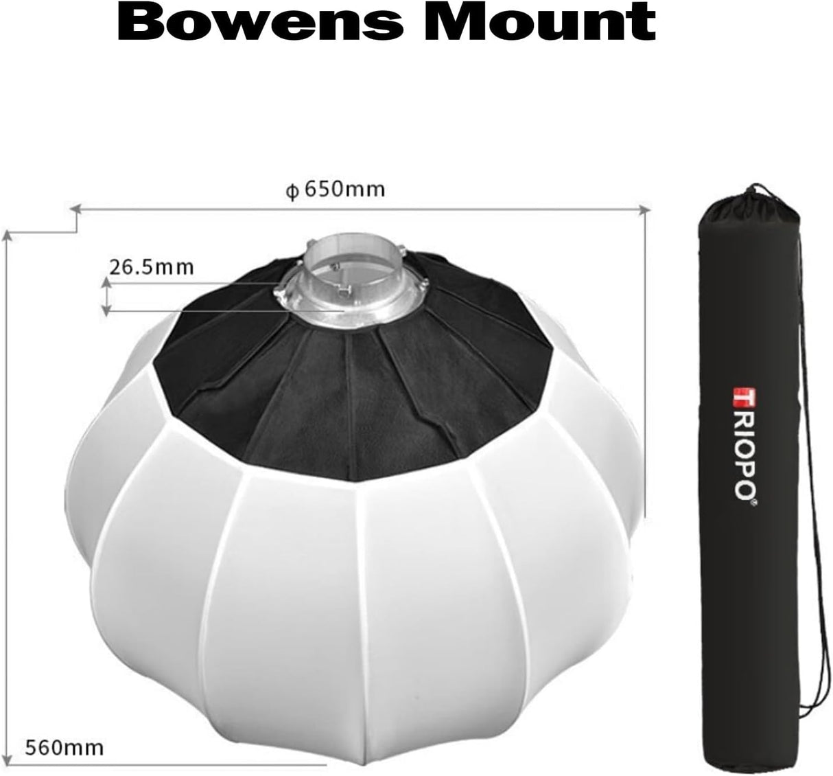 Fənər Softboks Triopo KQ65