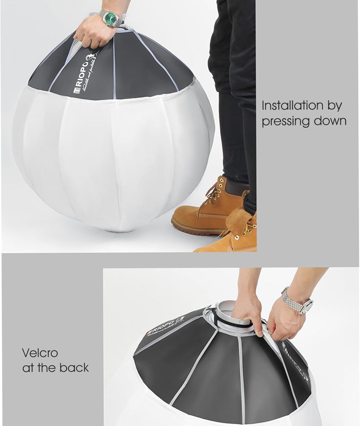 Fənər Softboks Triopo KQ85