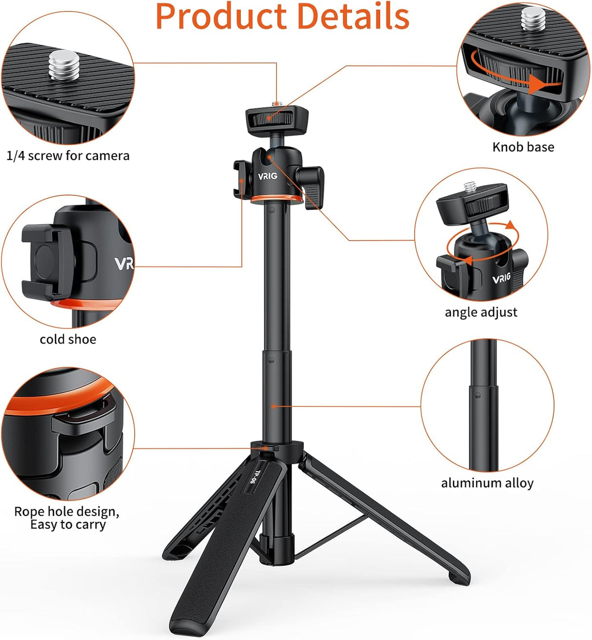 Vrig TP-06 mini tripod
