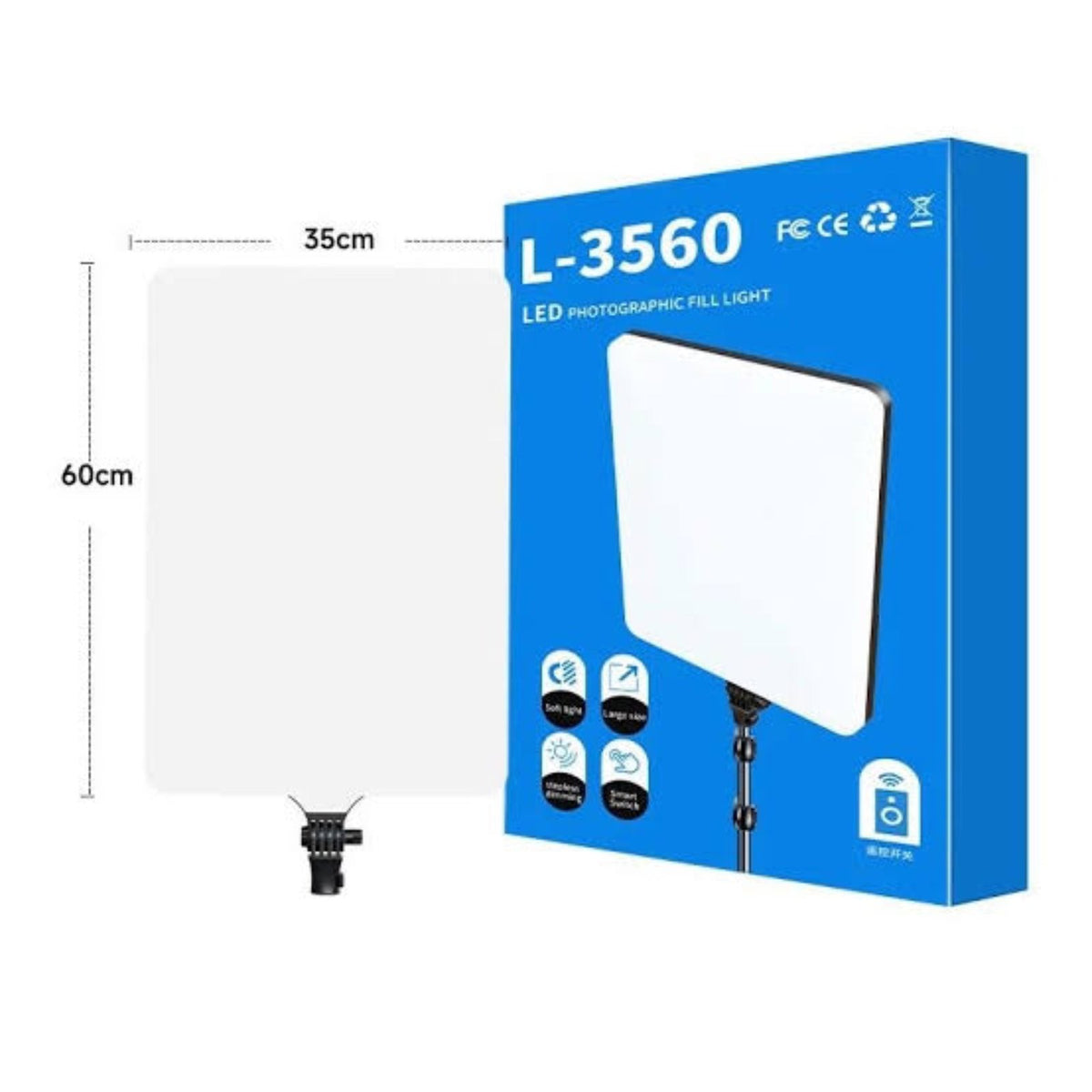 L-3560 Bi-Color LED Video Light Panel