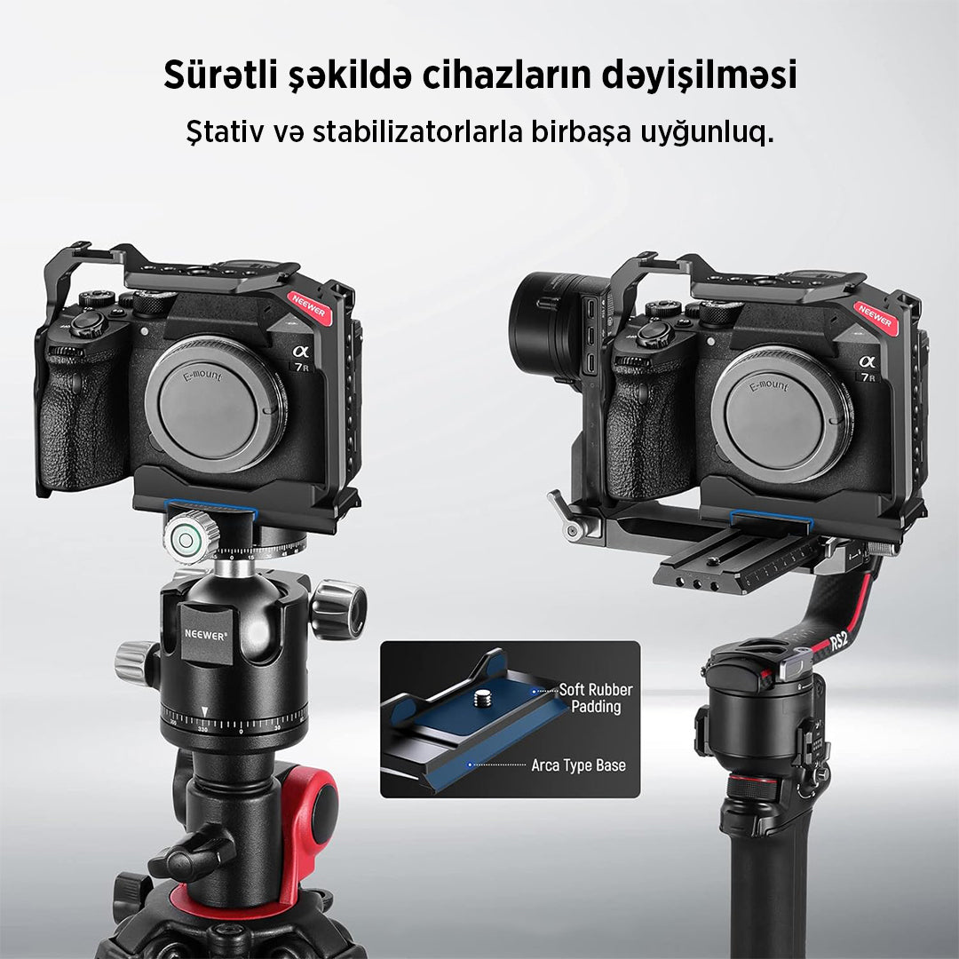Neewer Sony A7RV / A7IV / A7RIV / A7SIII / A1 kamera qəfəsi