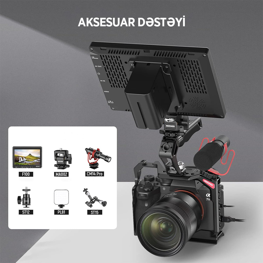 NEEWER CA007 qəfəs üçün üst tutacaq