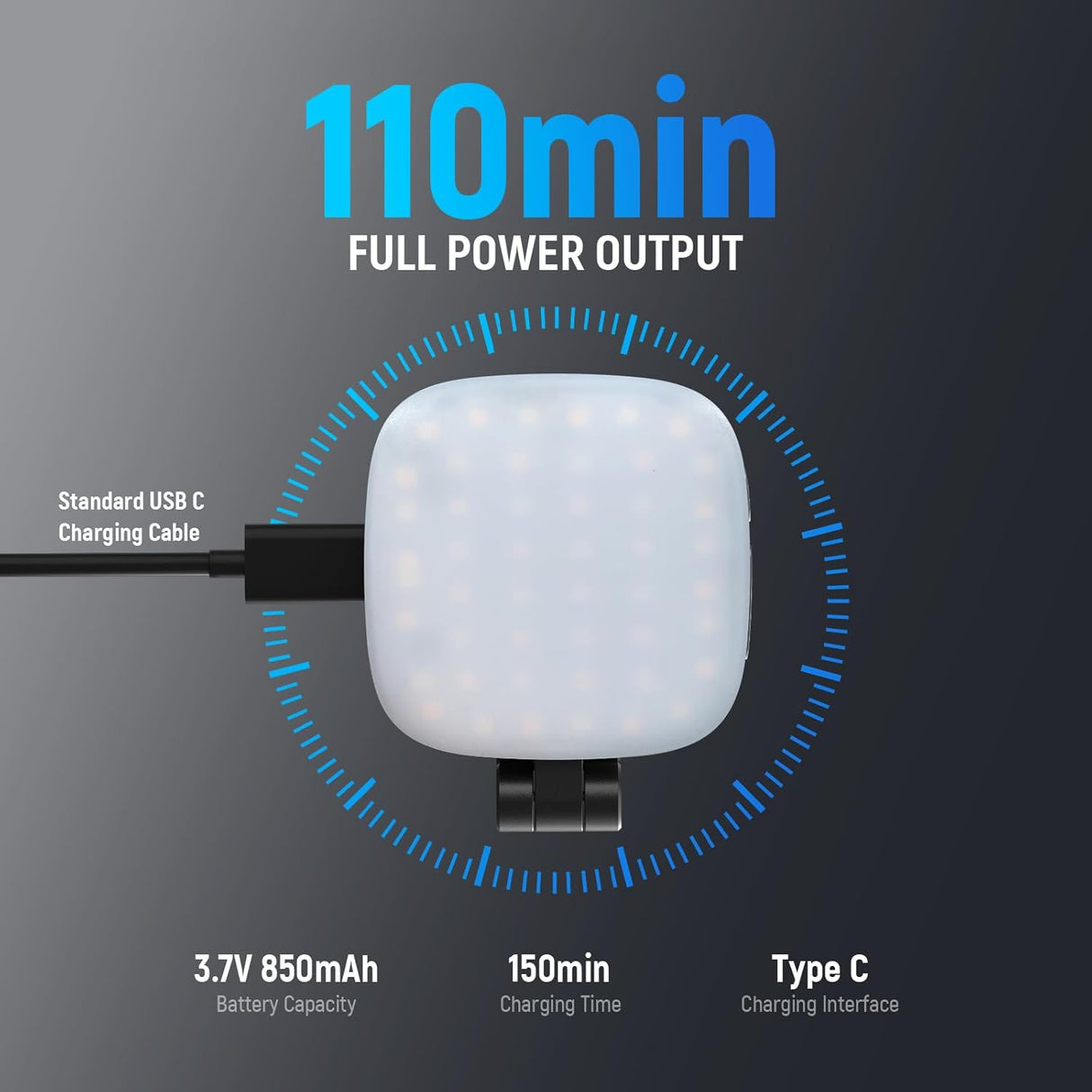 Neewer NL48B Kompakt Maqnitli Led işıq