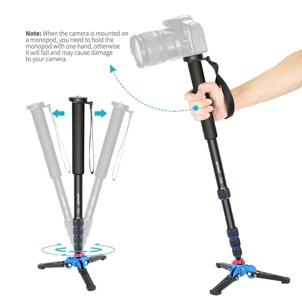 Neewer T222 Monopod