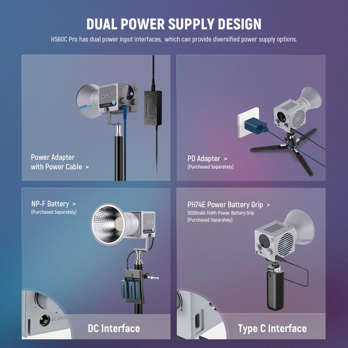 Neewer HS60C Pro RGB