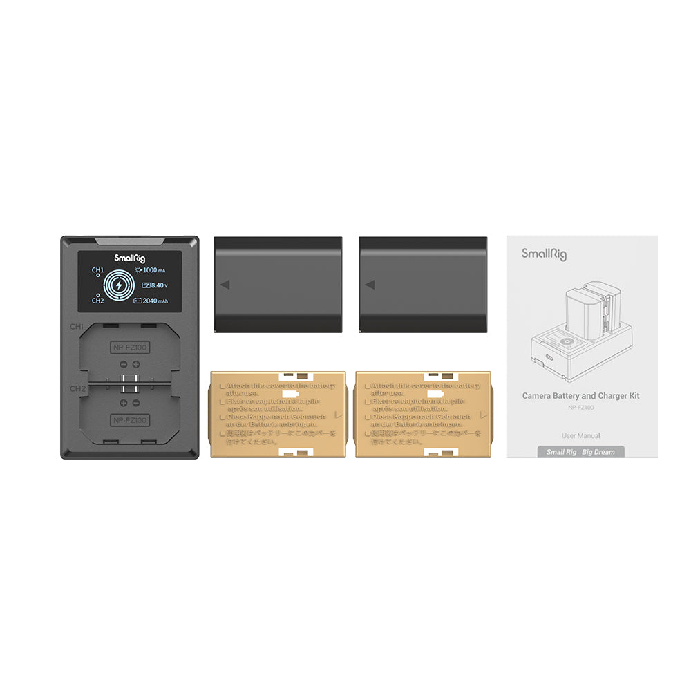 Smallrig NP-FZ100 Camera Battery and Charger Kit