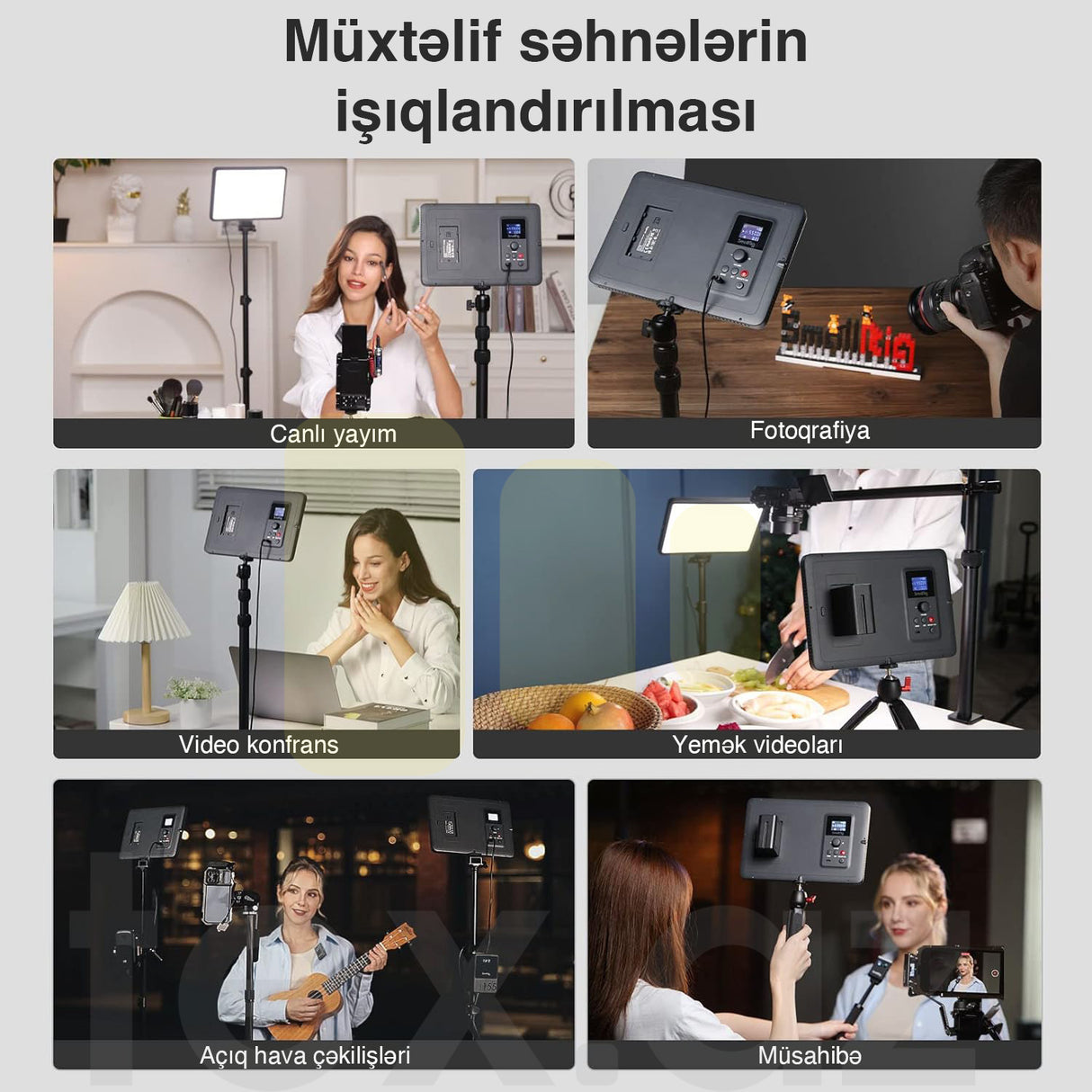 SmallRig P200 Beauty Panel Video Light