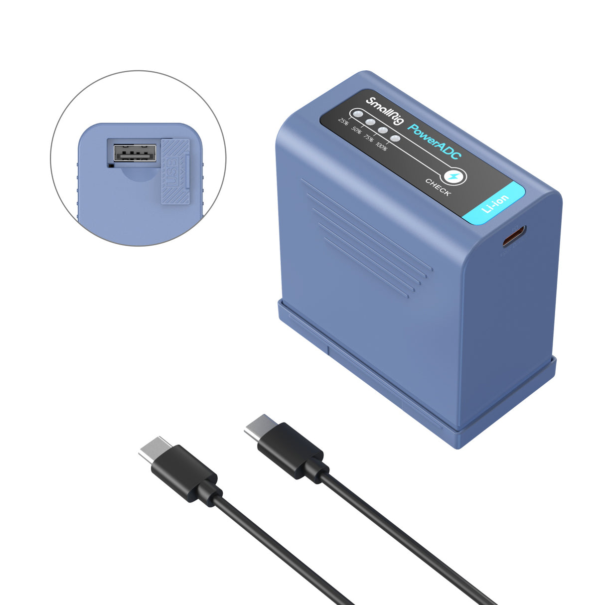 Smallrig NP-F970 USB-C батарея