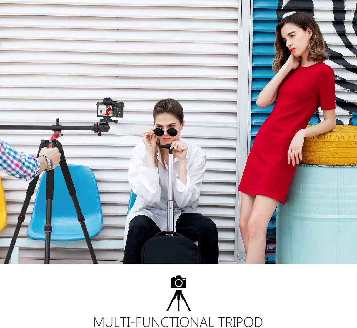 Neewer NT72 Pro ştativ + Monopod