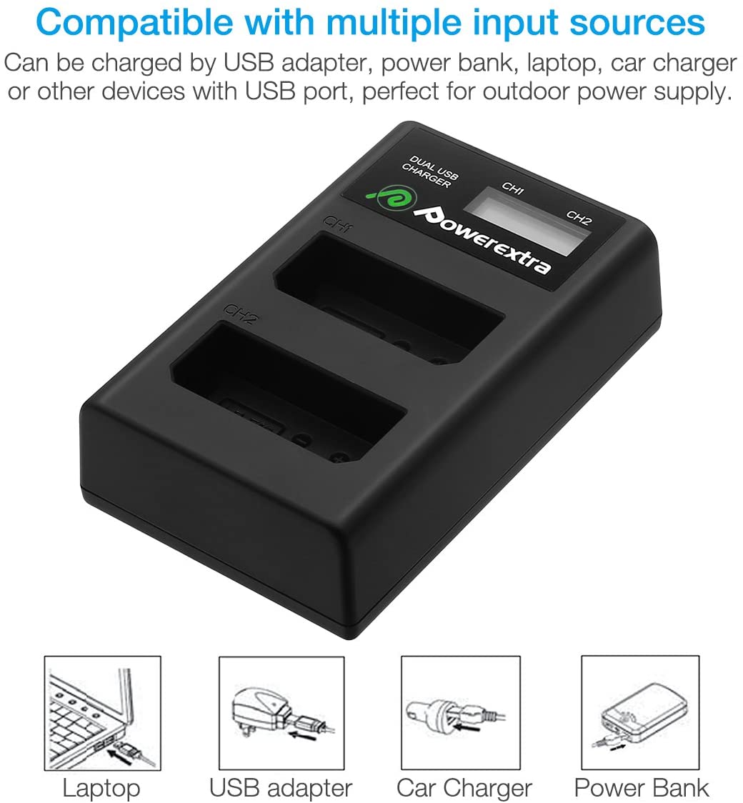 Powerextra LP-E10 зарядное устройство