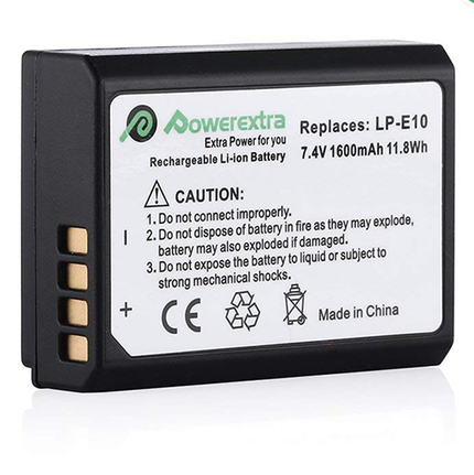 Powerextra LP-E10 batareya