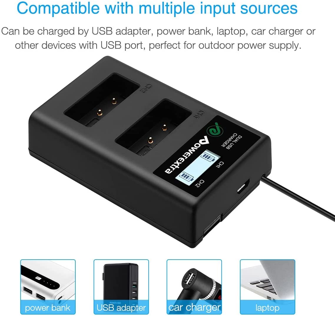 Powerextra LP-E17 batareya və adapter dəsti