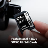 Lexar Professional SD 250mb/s 1667X UHS-II U3 V60
