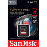 Sandisk Extreme Pro SDXC 200mb/s UHS-I U3 V30