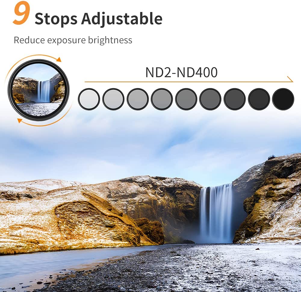K&F Concept Variable ND filter (2-400)