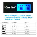 Kastar NP-W126 dual charger