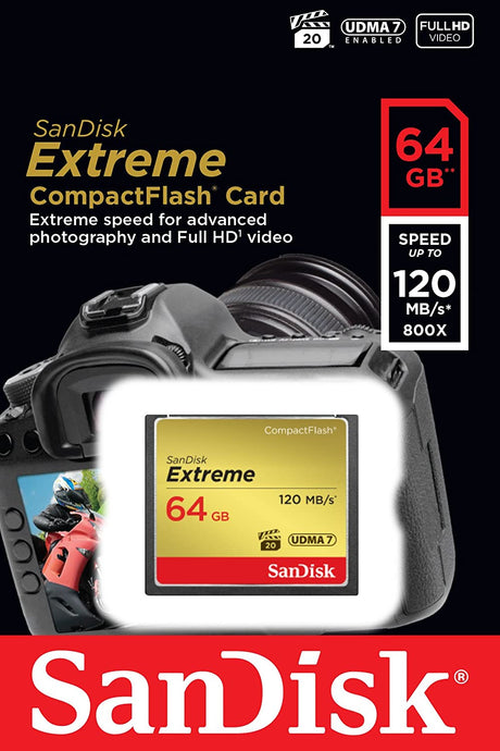Sandisk Extreme CF yaddaş kartı
