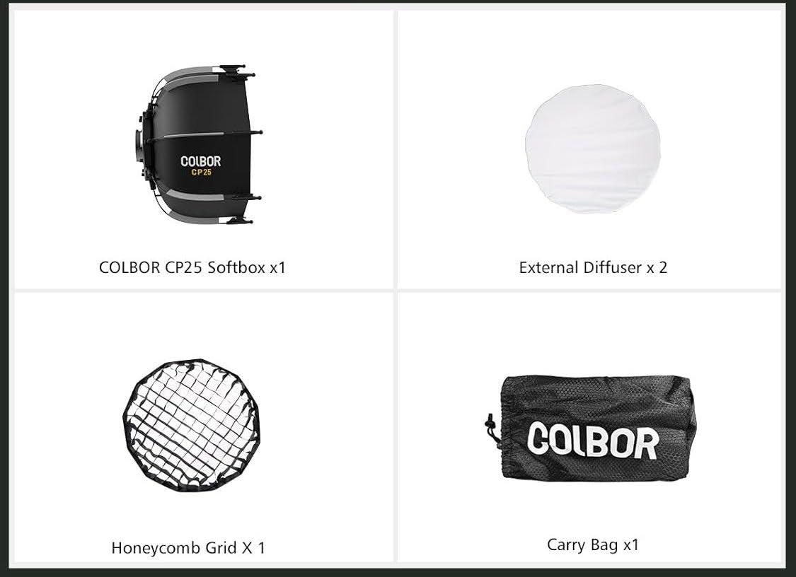 Parabolik Softboks Colbor CP25