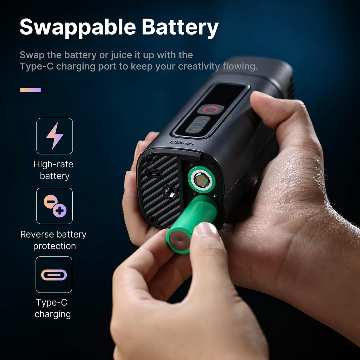 Ulanzi FM01 duman maşını