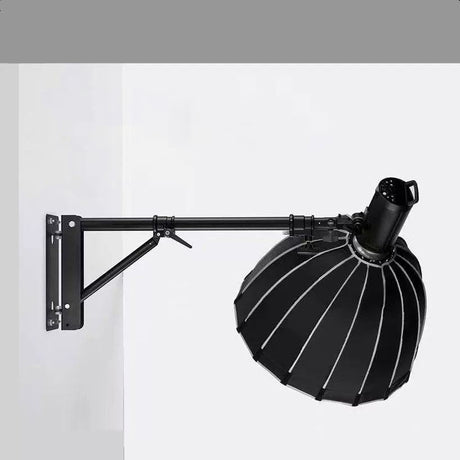 Light mount arm for wall and ceiling