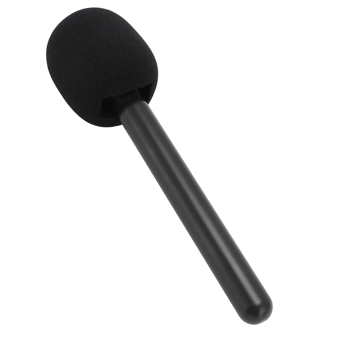 Wireless microphone handheld adapter with foam windscreen