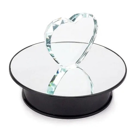 Mirror Motorized Rotating Turntable, 20 cm