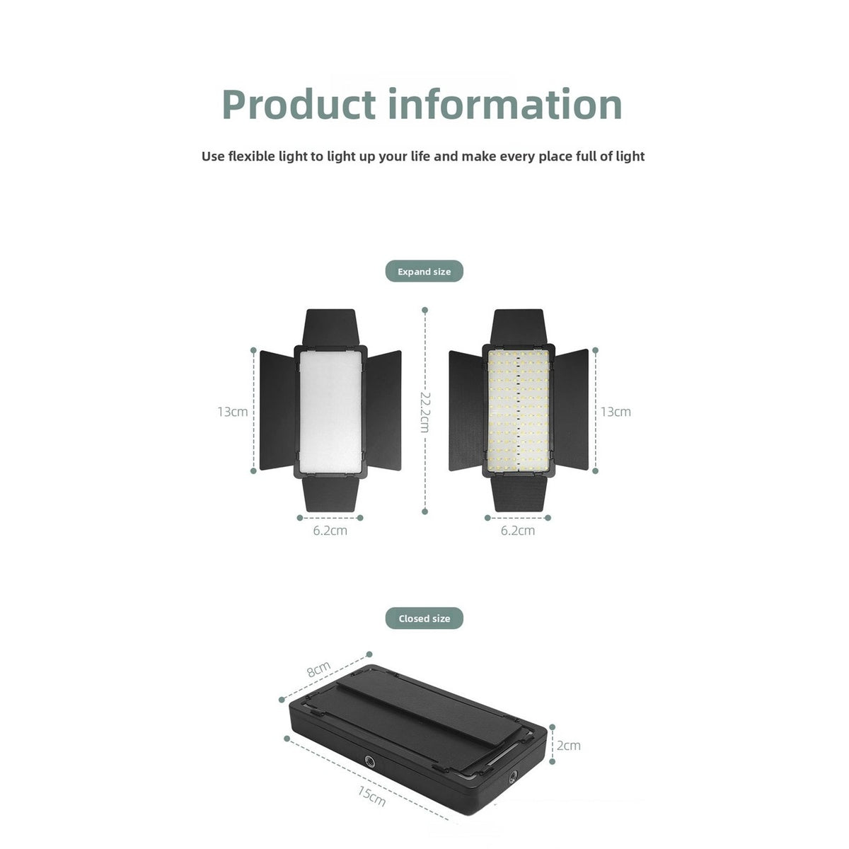 Pro LED 300 RGB Pocket Video Light