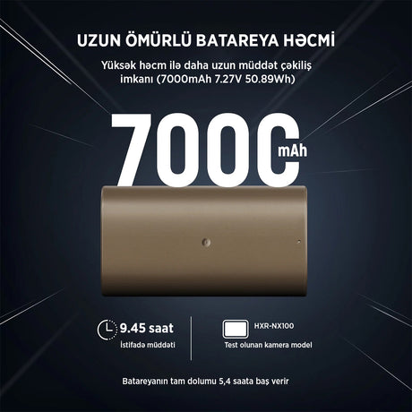 NEEWER NP-F750 7000mAh USB-C batareya