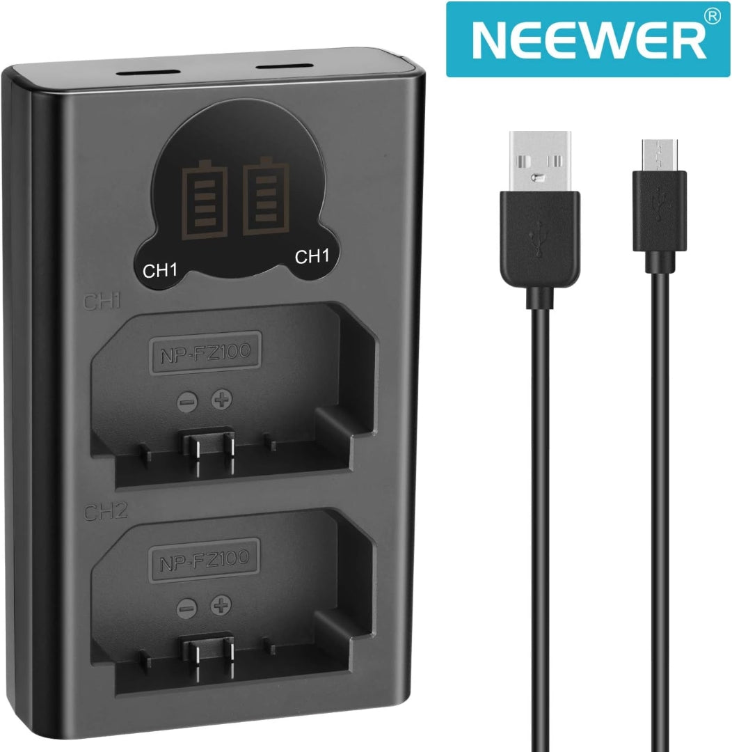 Neewer NP-FZ100 dual charger