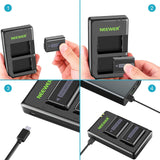 Neewer NP-FW50 Battery and charger set