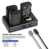 Neewer LP-E6 Battery and charger set