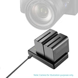 NEEWER NP-F970 ikili batareya və adapter dəsti