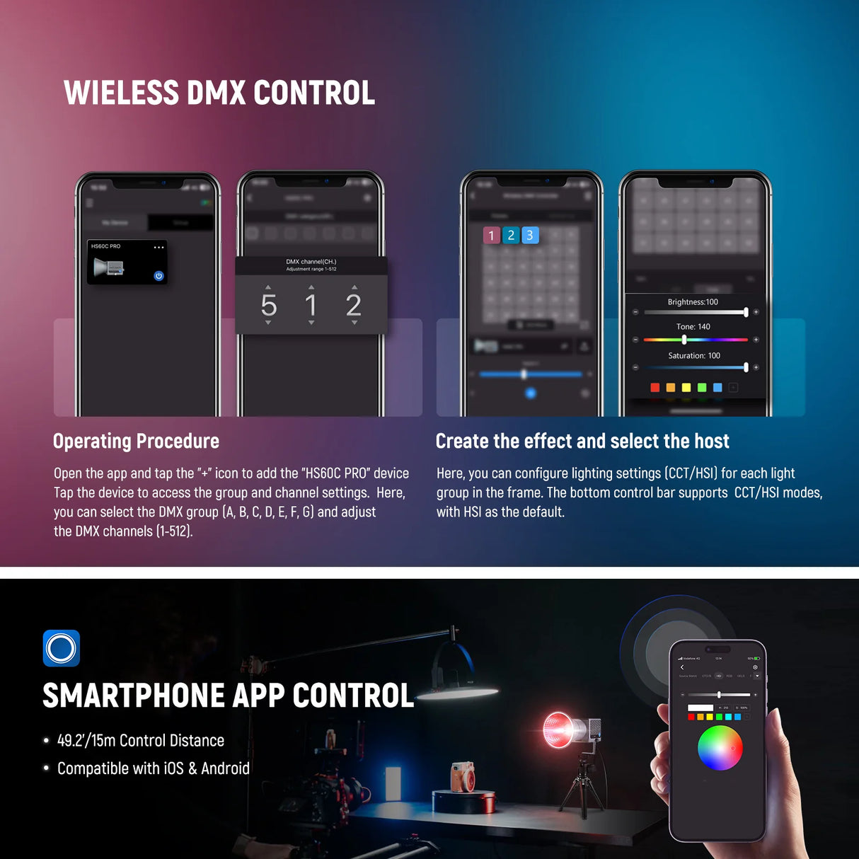 Neewer HS60C Pro RGB