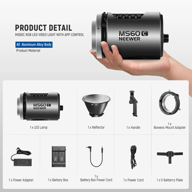 Neewer MS60C RGB