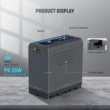 NEEWER NP-F970 7800mAh USB-C batareya (2 ədəd)