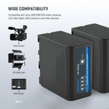NEEWER NP-F970 7800mAh USB-C batareya (2 ədəd)