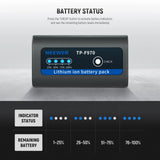 NEEWER NP-F970 7800mAh USB-C batareya (2 ədəd)