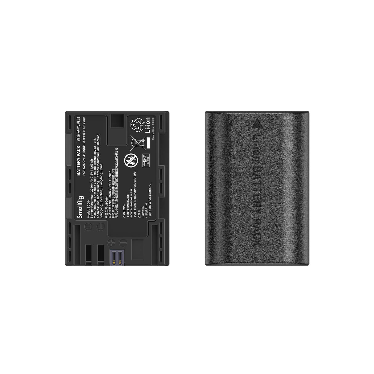 Smallrig LP-E6 Camera Battery and Charger Kit