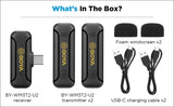 BOYA BY-WM3T2-U2 wireless microphone (USB-C)