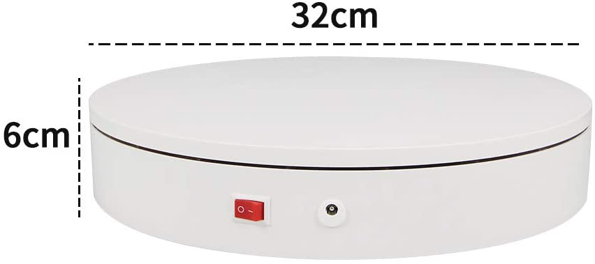Professional 360 Degree Turntable Rotating Display Stand  [40kg, 30 cm]