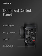 Zhiyun smooth 5 Combo Smartphone gimbal stabilizer